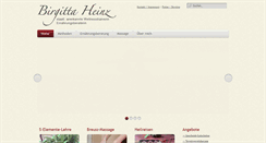 Desktop Screenshot of birgitta-heinz.de
